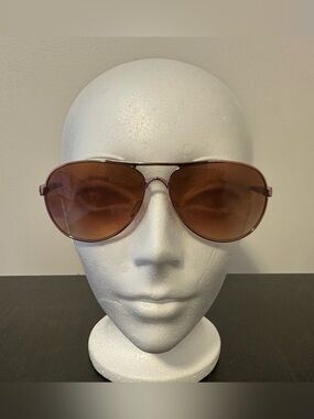 Oakley the Feedback Aviator Sunglasses Rose Gold